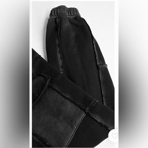 COTTON CITIZEN BROOKLYN CARGO SWEATPANT BLACK NWT